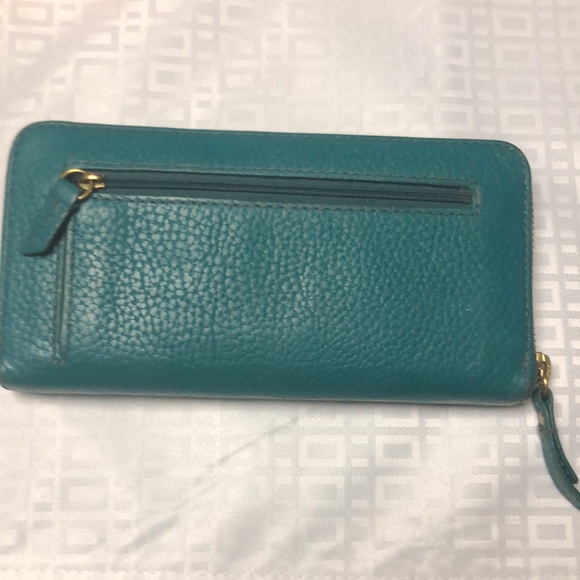 Leather fossil wallet - Picture 3 of 8